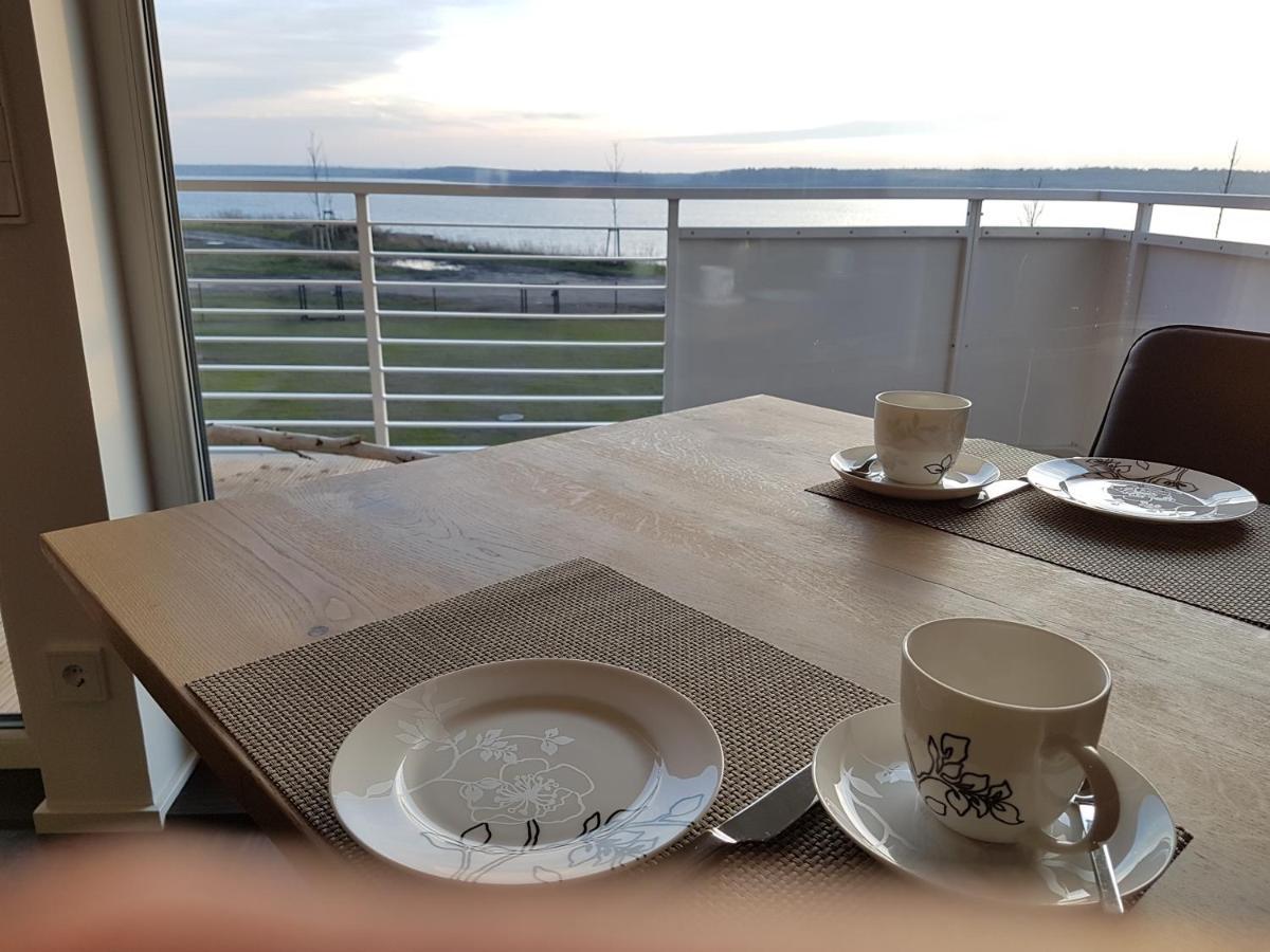 Ferienwohnung Seeblick Lausitzer Seenland Grossraeschen Exterior foto